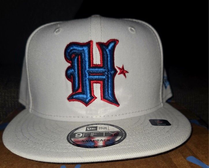 White Houston Texans Snapback