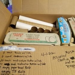 This listing is for crafting and or Prepping. 

Please look at all the pictures for what is in the box. On the inside lid of the box is written what i