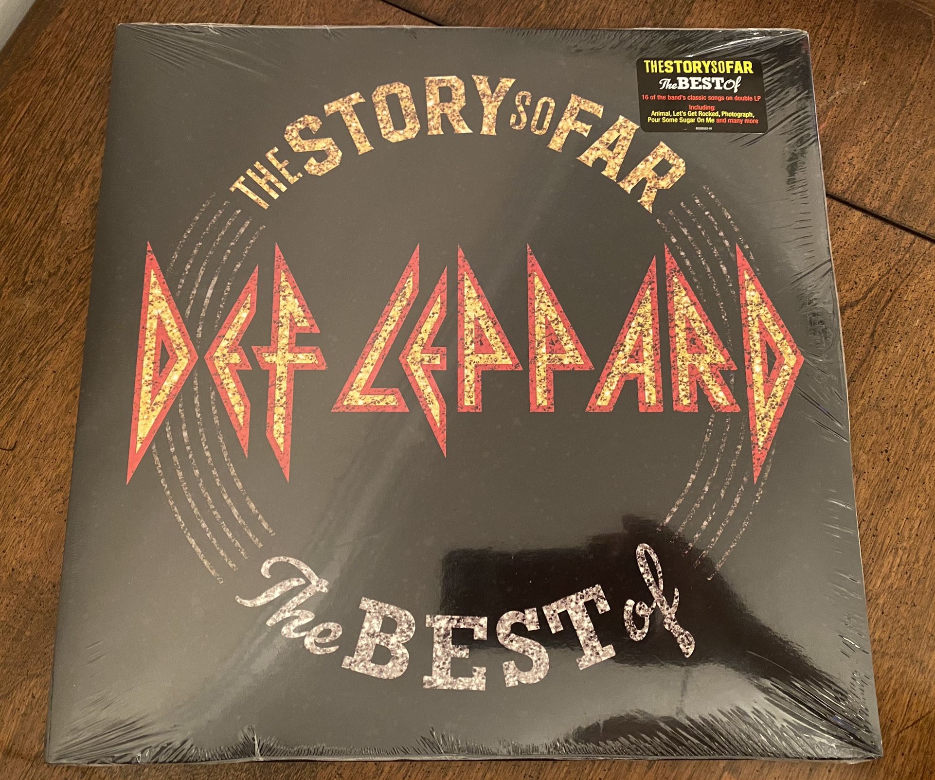 The Story So Far: The Best Of Def Leppard 2 LP Vinyl Record Album New And Sealed