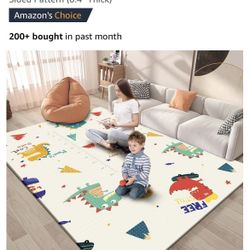 74” x 50” Baby Playpen Mat
