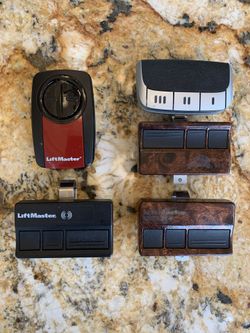 LIFTMASTER GATE AND GARAGE DOOR REMOTES - EACH ONLY -