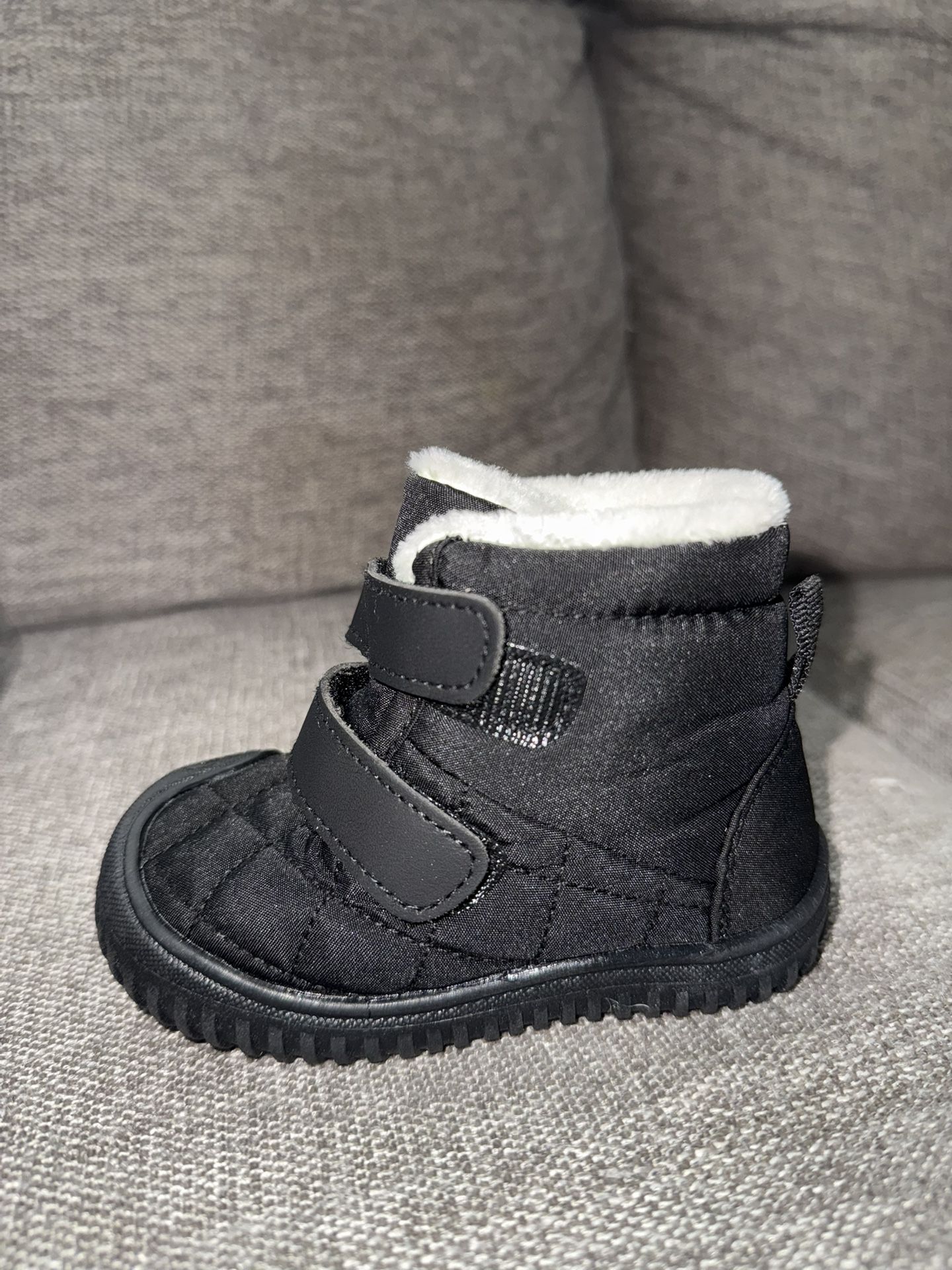 Toddler Baby Snow Boots Winter Shoes Boys Girls Cold Weather Baby Faux Fur Shoes