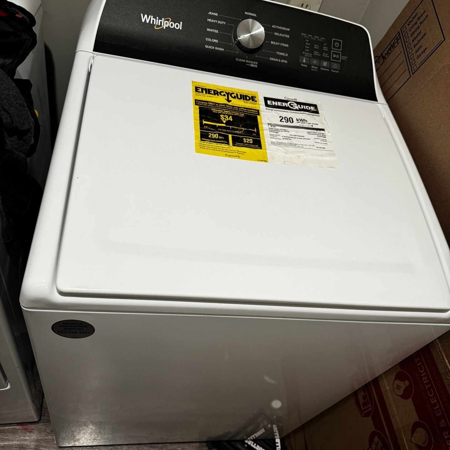 Whirlpool Washer Dryer Set