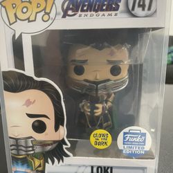 Funko Pop! Shop Exclusive Loki Arrested Tesseract Glow in the Dark W 
