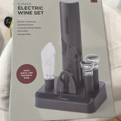 Wine Opener Set 6 Piece -NEW In Box