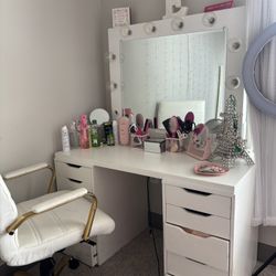 White Vanity