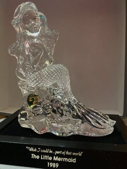 Disney Ariel Waterford Crystal (COA)