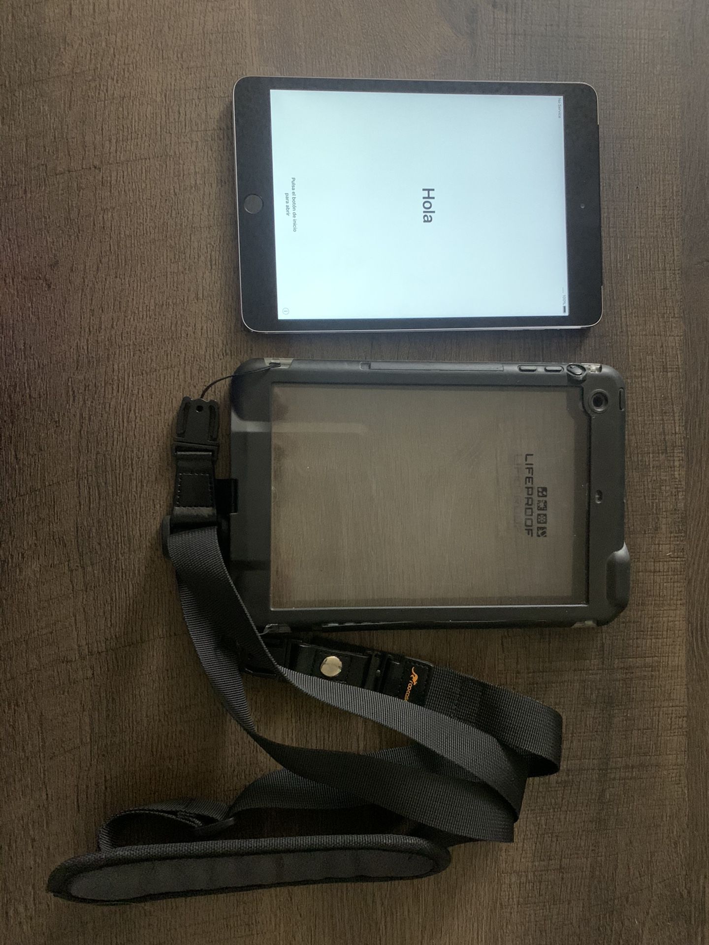 Ipad Mini 3 with Lifeproof Lanyard Case