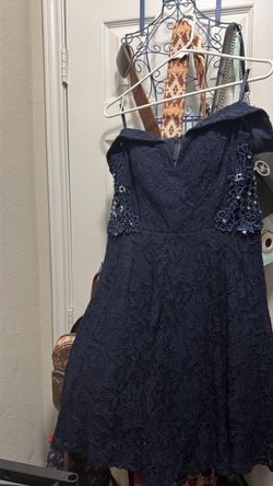 Blue dress
