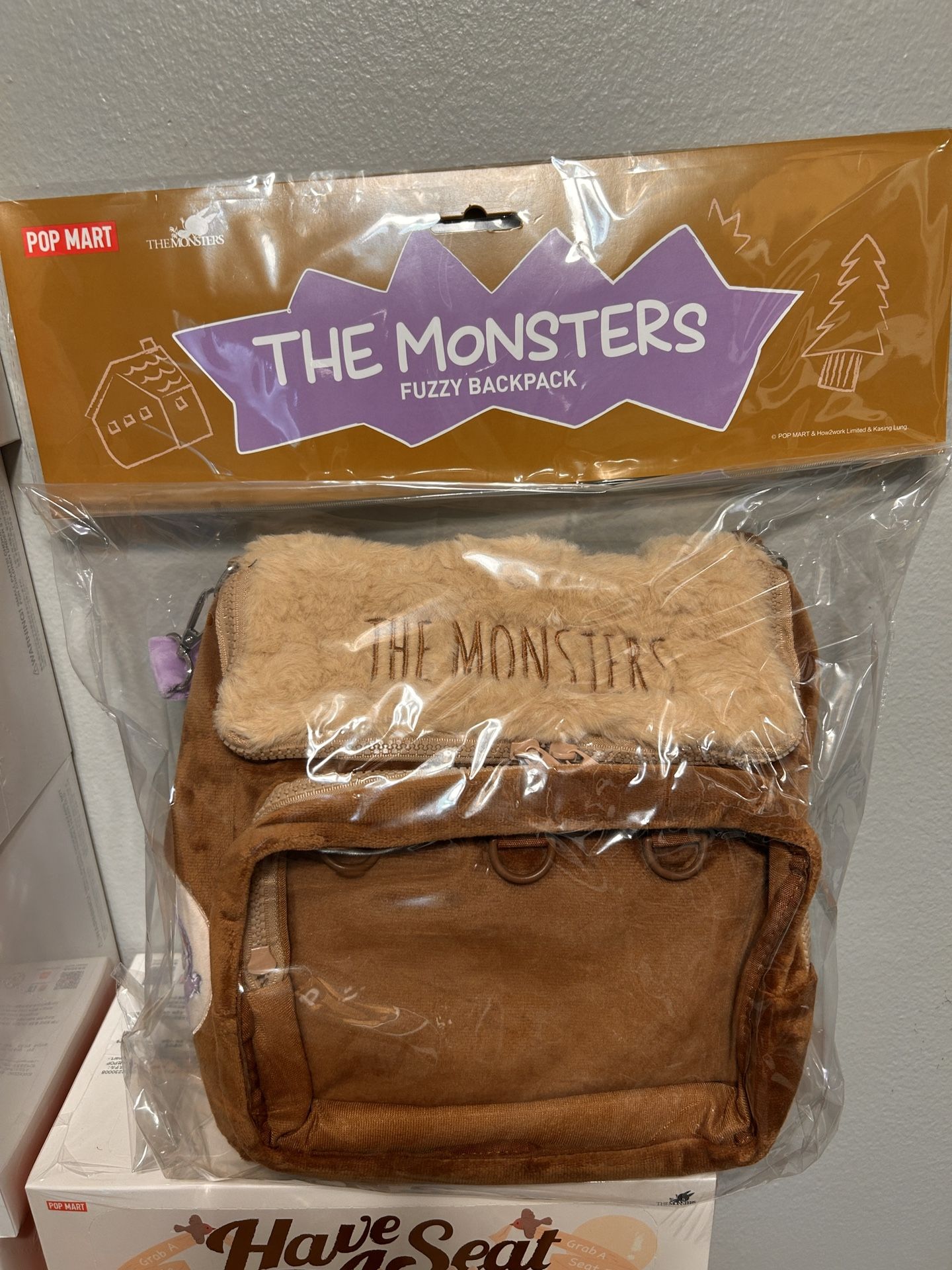 ✨The Monsters Fuzzy Backpack✨
