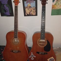 2 Shitty Acoustic Guitar Bodies