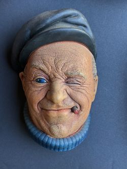vintage Bossons chalkware