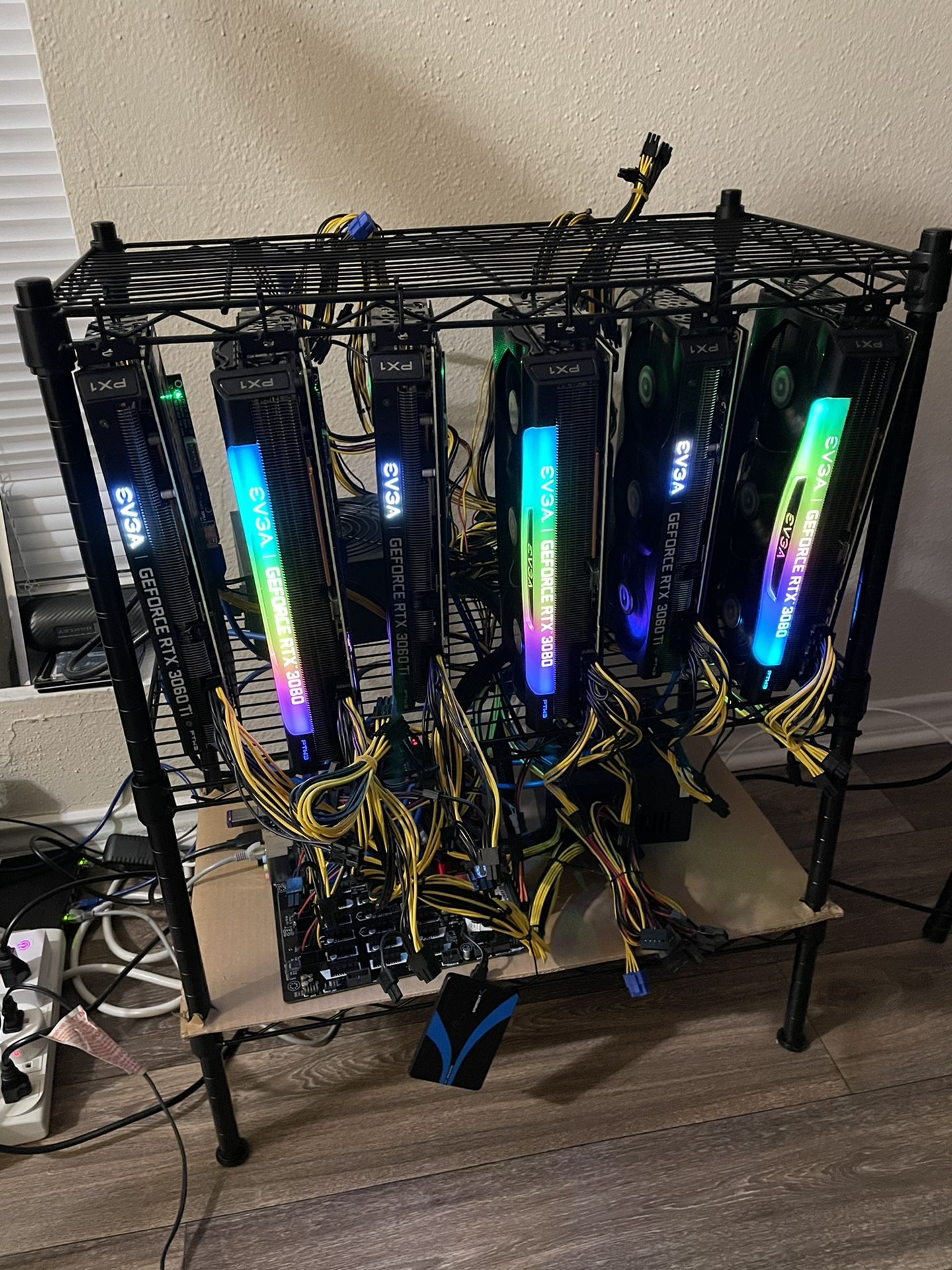 Ethereum Mining Rig Strix 3080 Mining Lhr Rog Strix 3080 Mining Gpu Mining  Rtx 3080 Mining