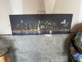 New York Skyline Frame Canvas