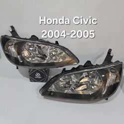 Honda Civic 2004-2005 Headlights 