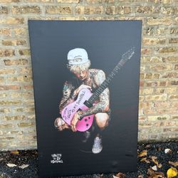 Machine Gun Kelly Framed Poster