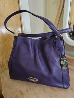 Coach Purple Bag