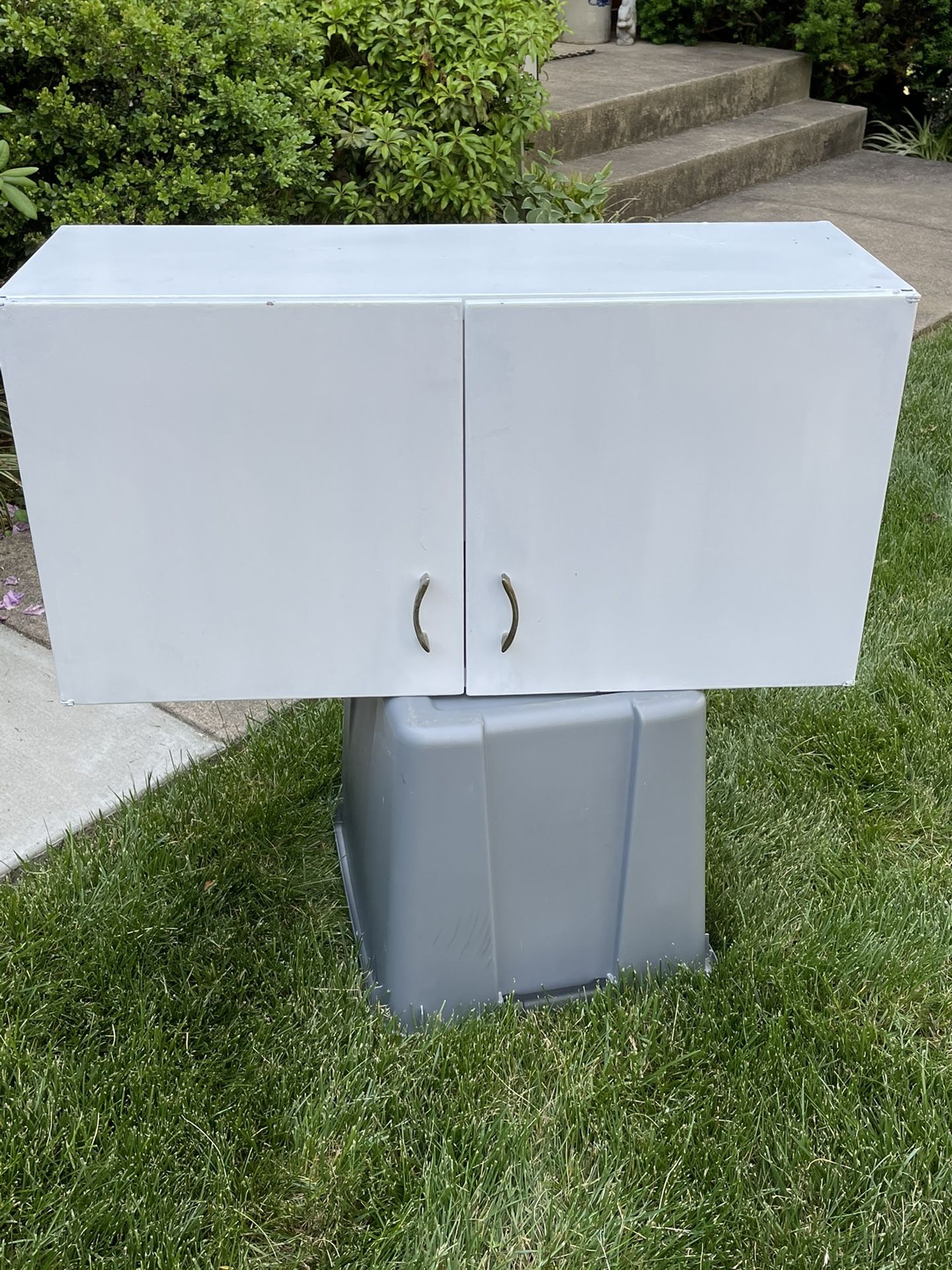 Vintage Metal Kitchen Cabinet