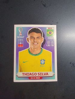 Thiago Silva Brazil World Cup Sticker