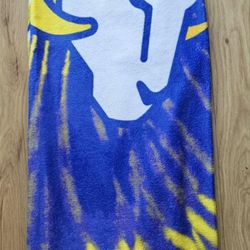 NFL RAMS BEACH TOWEL 