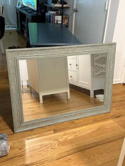 Brushed Sage Green/ Gold mirror