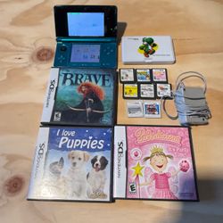 Nintendo 3DS Handheld Console Bundle w/Charg-11 Games Tested Good Read Info Blw!