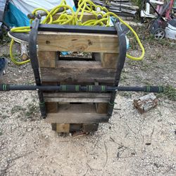 Pull Up Bar And Hanging Skate Board