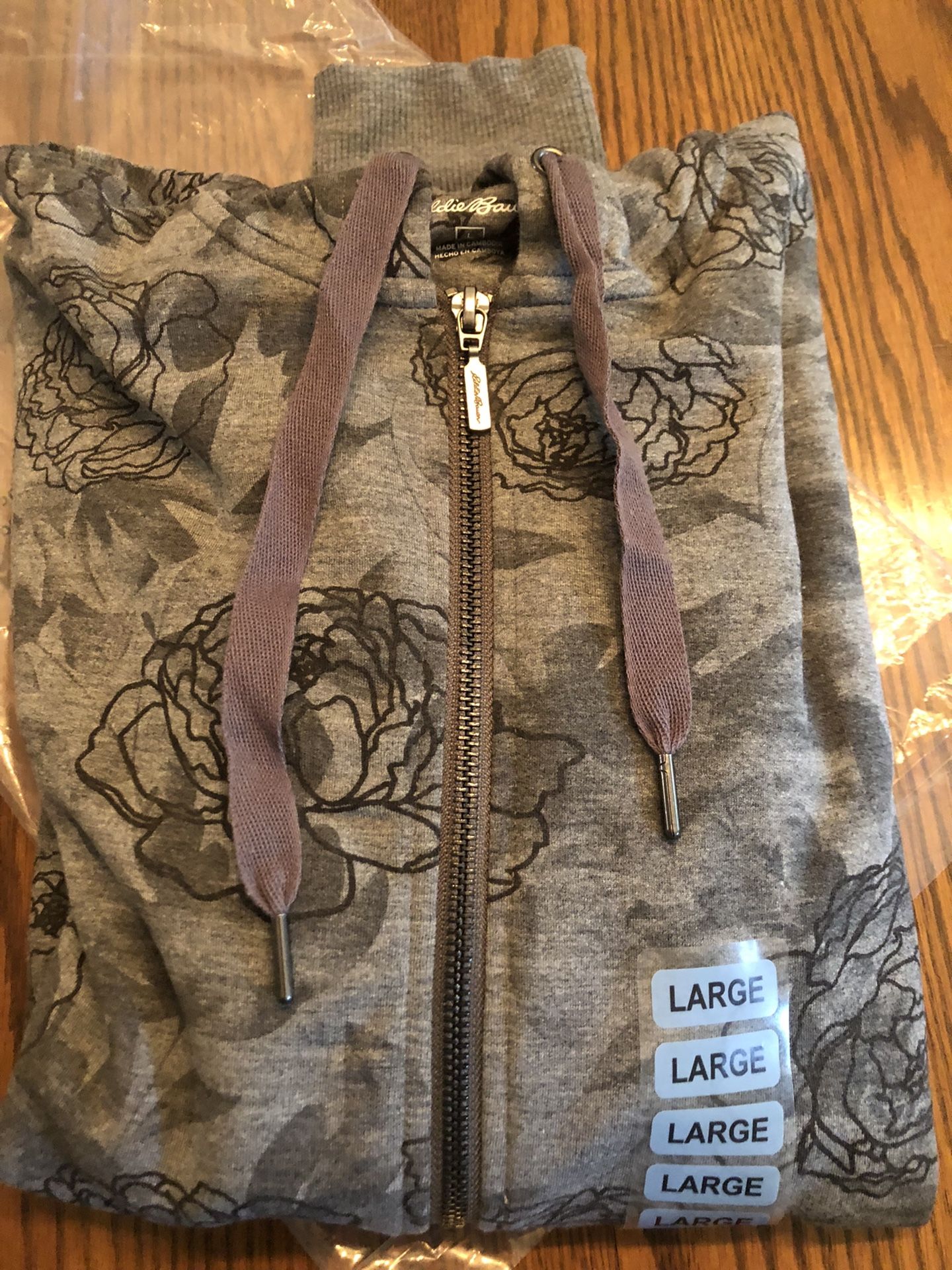 Eddie Bauer Floral Hoodie