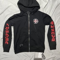 Chrome Hearts Zip Up Hoodie 