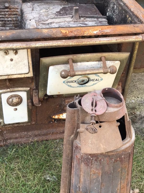 Old cook stove