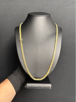 14K Gold filled chino link chain