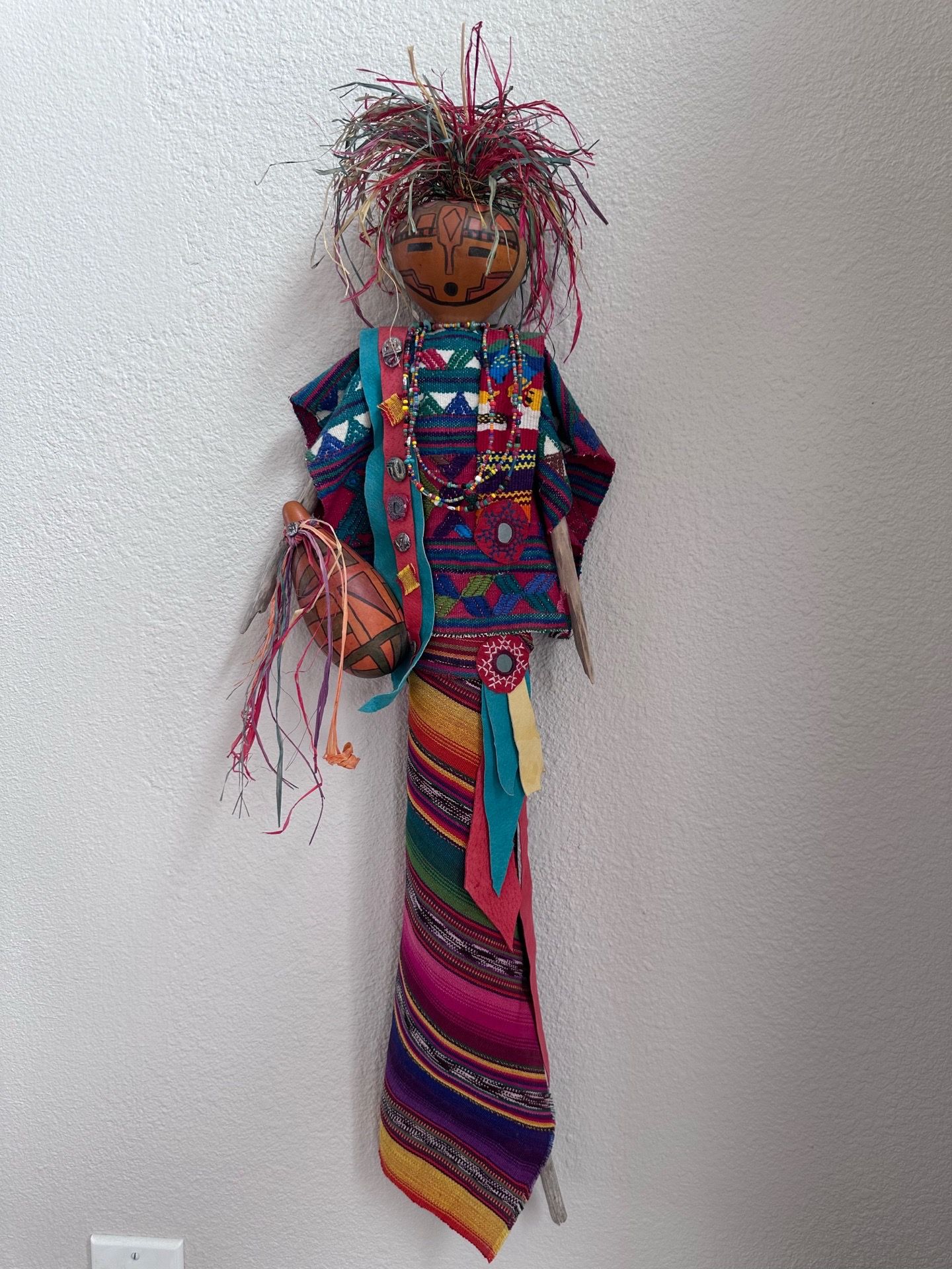 Authentic Linda McInnis "Spirit Dreamer" Wall Hanging Art Doll