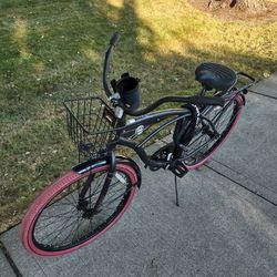 Huffy 26” Nel Lusso Men's Cruiser Bike, Matte Black

Bicycle 