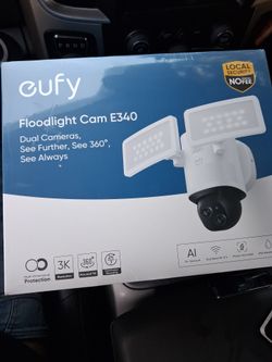 Eufy Floodlight Cam E340