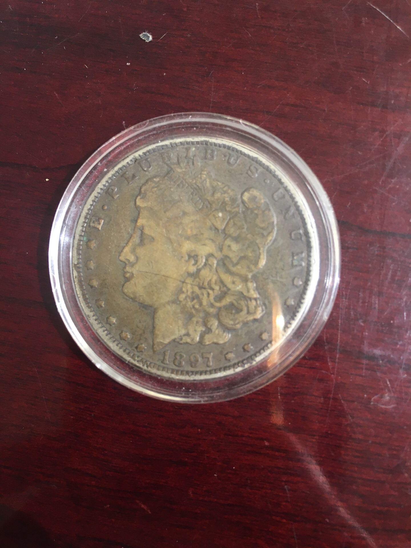 1897 Morgan Silver US One Dollar Coin