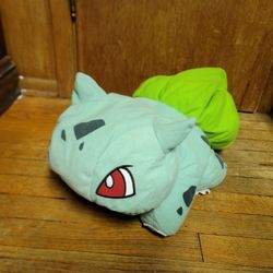 Bulbasaur Pokemon Plush Beanbag 2017 Nintendo Starter 