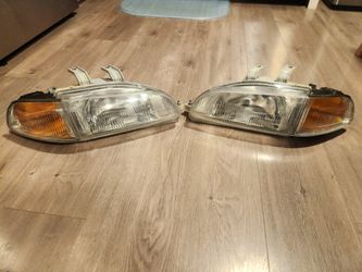 92to95 Honda Civic Sir Oem Headlights And Corner Lights