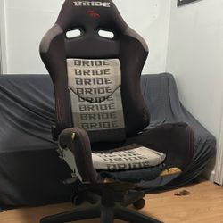 Bride Race Car Chair 