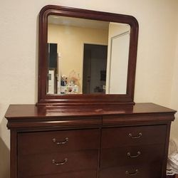 Dresser and Mirror for sale
