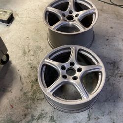 Porsche Wheels And Hard Top 
