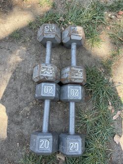 Dumbbells 20 & 25lbs