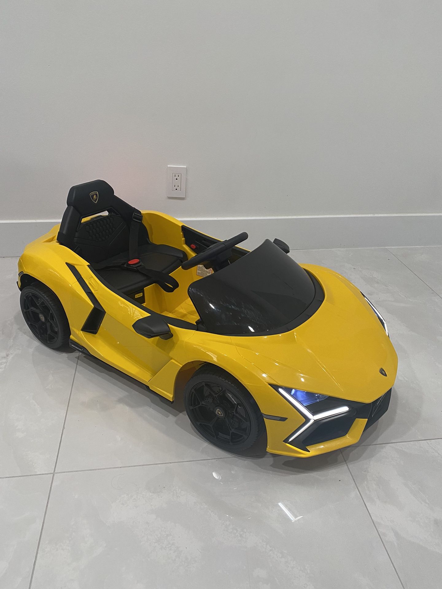 HOT New Lamborghini Revuelto power wheels kids ride on toy car