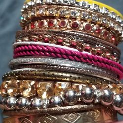 Bracelets Lot Of 34 Bracelet Lot Pulcera Pulceras Paca