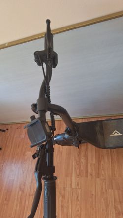 Black Electric Sit Down Scooter