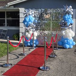 Shimmer Wall And Balloons