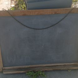 Vintage School Slate Chalkboard 