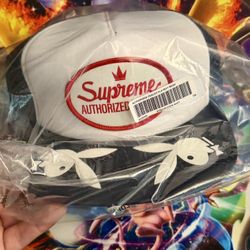 Supreme Playboy Mesh Back 5-Panel Navy 