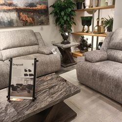 Draycoll Reclining Living Room Set In Slate
Ashley Furniture$10 Down Payment And Financing Available