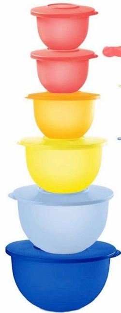 Tupperware Classic bowls set 3pcs