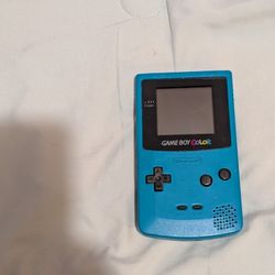 Teal Blue Gameboy Color
